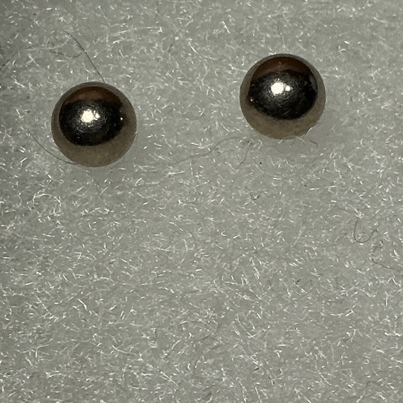 Sterling Silver Stud Earrings - Picture 1 of 4